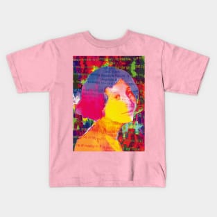 Simone Weil III - Art by Zoran Maslic Kids T-Shirt